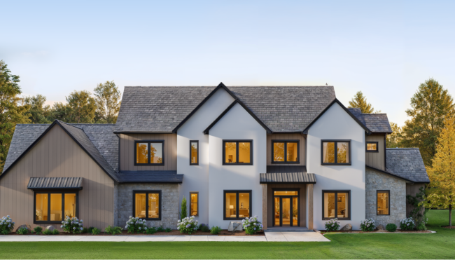 Custom Home Builder Exterior Rendering